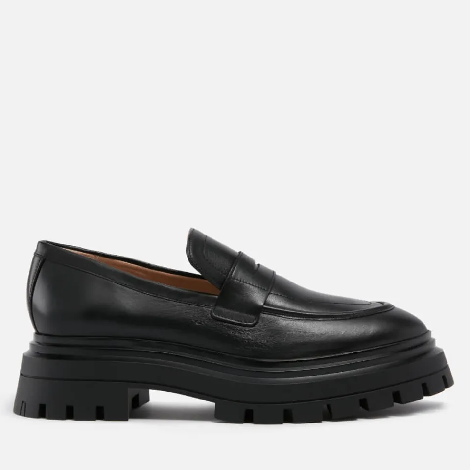 Loafers|Tory Burch Stuart Weitzman Bedford Leather Loafers - UK 7