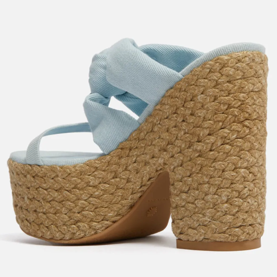 Heels|Sandals & Slides|Dr. Martens Stuart Weitzman Women's Playa Sohigh Espadrille Wedge Sandals - 4