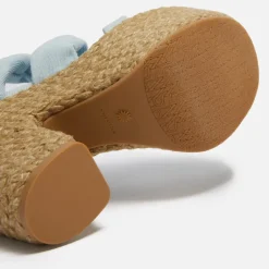 Heels|Sandals & Slides|Dr. Martens Stuart Weitzman Women's Playa Sohigh Espadrille Wedge Sandals - 4