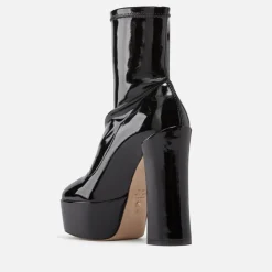 Boots|Dr. Martens Stuart Weitzman Women’s Skyhigh Stuart Leather Platform Boots - UK 8