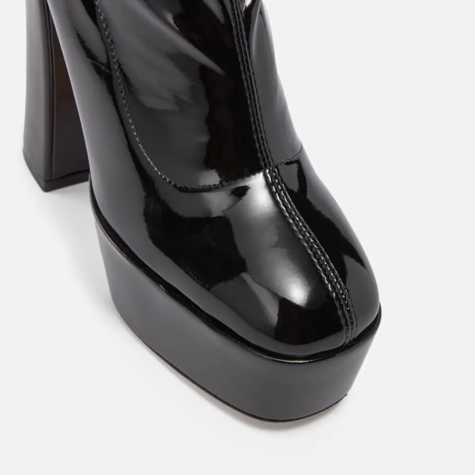 Boots|Dr. Martens Stuart Weitzman Women’s Skyhigh Stuart Leather Platform Boots - UK 8