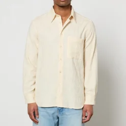 Shirts|Shirts|Sunflower Ace Textured Cotton-Jacquard Shirt - M