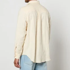 Shirts|Shirts|Sunflower Ace Textured Cotton-Jacquard Shirt - M