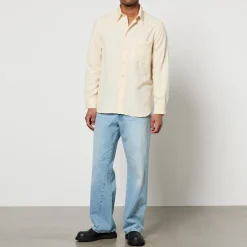 Shirts|Shirts|Sunflower Ace Textured Cotton-Jacquard Shirt - M
