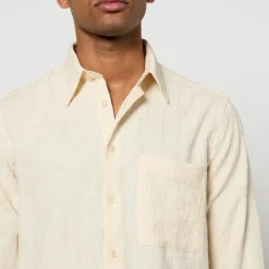 Shirts|Shirts|Sunflower Ace Textured Cotton-Jacquard Shirt - M