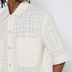 Shirts|Shirts|Dr. Martens Sunflower Adam Slub Woven Cotton Shirt - S