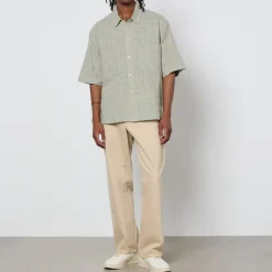 Shirts|Shirts|Dr. Martens Sunflower Adam Slub Woven Cotton Shirt - S