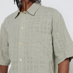 Shirts|Shirts|Dr. Martens Sunflower Adam Slub Woven Cotton Shirt - S