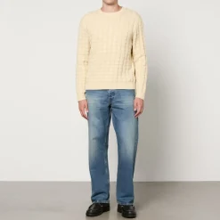 Knitwear|Dr. Martens Sunflower Angle Cotton and Wool-Blend Jacquard Jumper - L