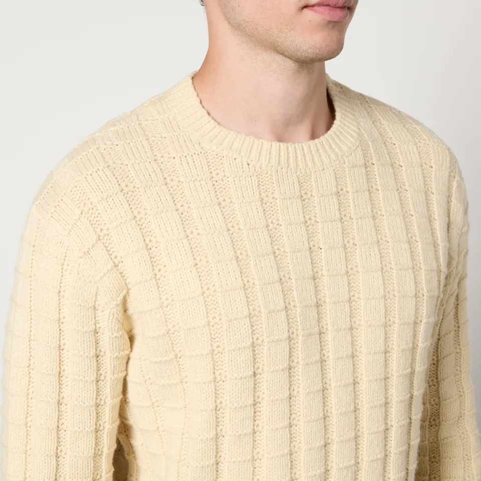 Knitwear|Dr. Martens Sunflower Angle Cotton and Wool-Blend Jacquard Jumper - L