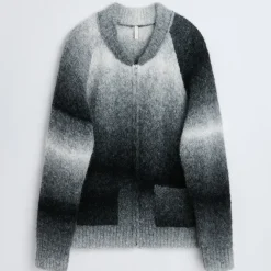 Cardigans|Knitwear|Dr. Martens Sunflower Brushed-Knit Ombré Cardigan - XL