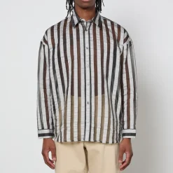 Shirts|Shirts|Dr. Martens Sunflower Men's Stable Long Sleeved Shirt - Grey Stripe - S