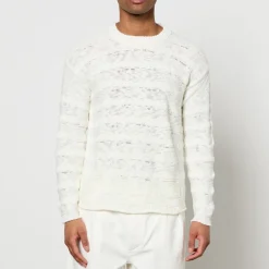 Knitwear|Polo Ralph Lauren Sunflower Repair Cotton-Blend Jumper - XL
