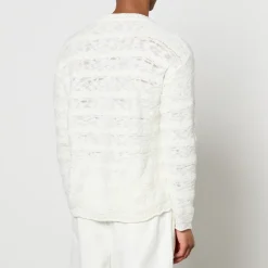 Knitwear|Polo Ralph Lauren Sunflower Repair Cotton-Blend Jumper - XL