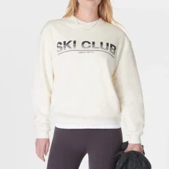Sportswear|Loungewear|Dr. Martens Sweaty Betty Ski Club Cotton-Jersey Sweatshirt - XXS-XS