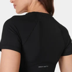 Sportswear|Loungewear|SUI AVA Sweaty Betty All Day Active Cropped Stretch-Jersey T-Shirt - XS