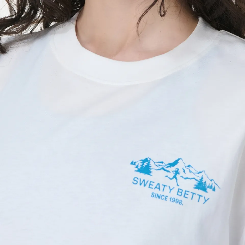 Sportswear|Loungewear|Urban Apothecary Sweaty Betty Explore More Organic Cotton-Jersey T-Shirt - XS