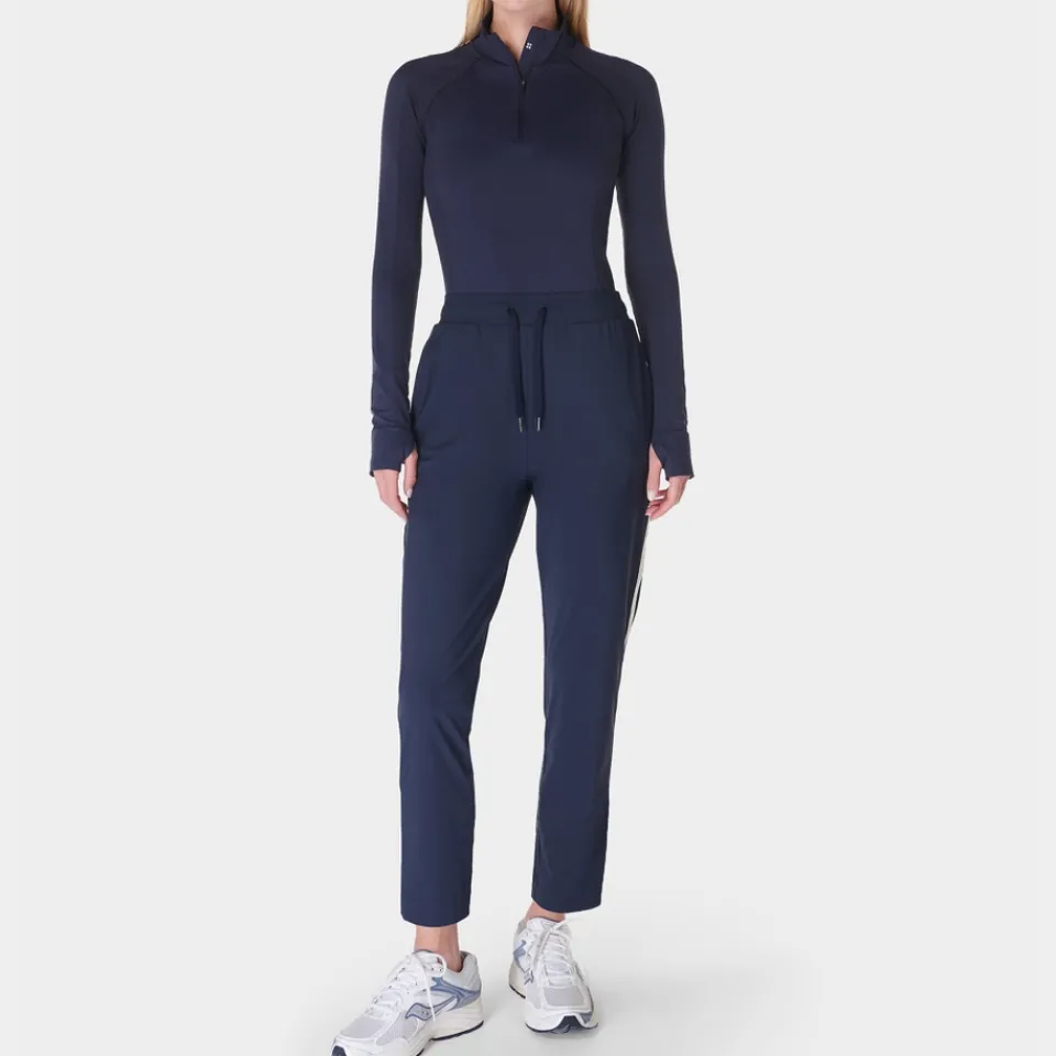 Trousers|Sportswear|Sweaty Betty Explorer Side Stripe Jersey Trousers - XS