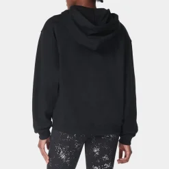 Sportswear|Loungewear|Ganni Sweaty Betty Revive Cotton-Blend Zipped Hoodie - XXS-XS
