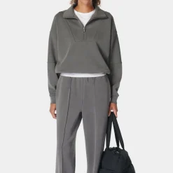 Sportswear|Loungewear|Nobody's Child Sweaty Betty Sand Wash Woven Sweatshirt - XL
