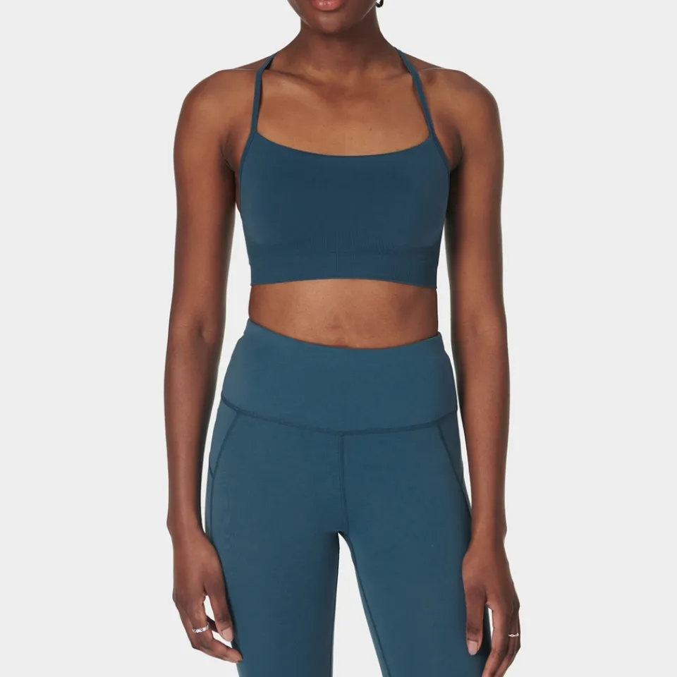 Sportswear|T-Shirts And Tops|Calvin Klein Sweaty Betty Spirit Restored Seamless Yoga Bra - XS
