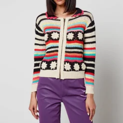 Knitwear|Dr. Martens Tach Lenu Crocheted Cotton Cardigan - XL