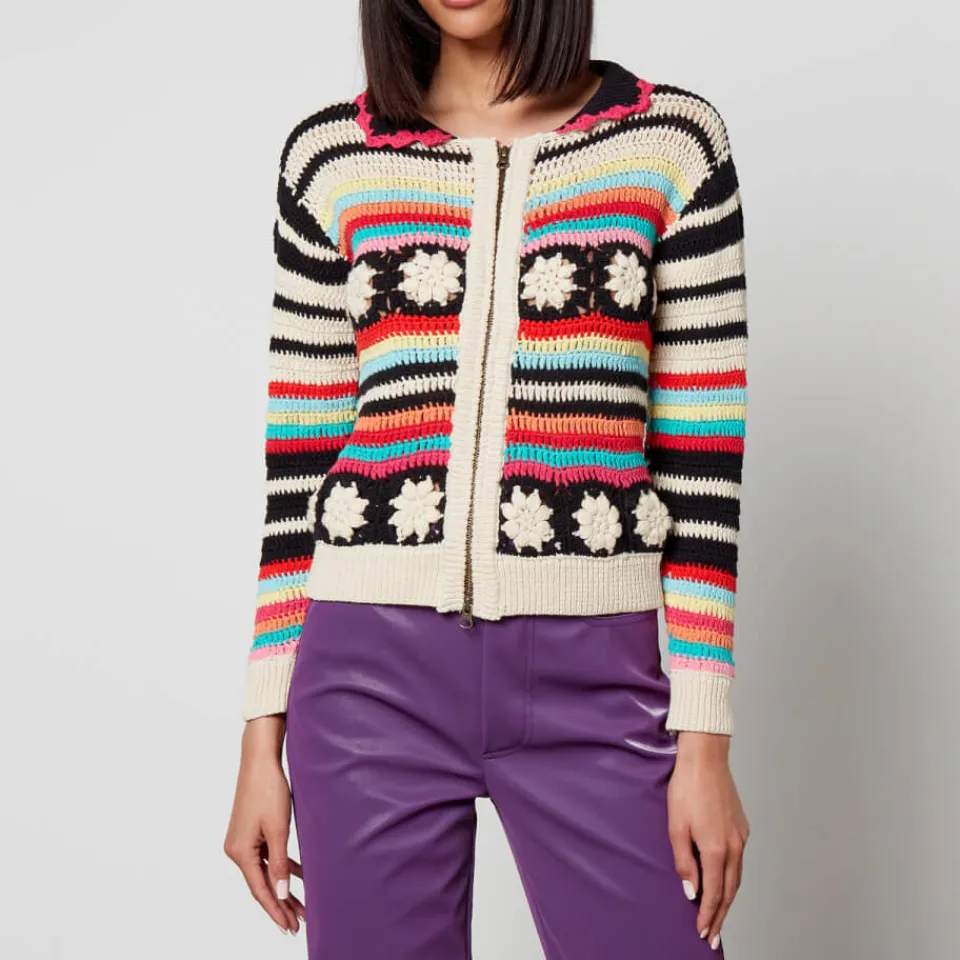 Knitwear|Dr. Martens Tach Lenu Crocheted Cotton Cardigan - XL
