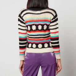 Knitwear|Dr. Martens Tach Lenu Crocheted Cotton Cardigan - XL