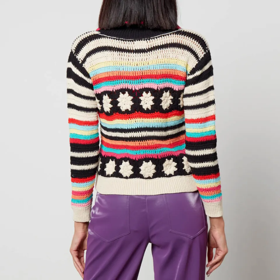 Knitwear|Dr. Martens Tach Lenu Crocheted Cotton Cardigan - XL