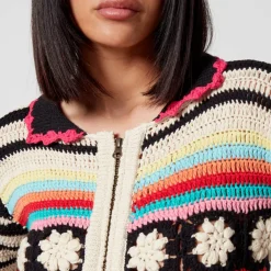 Knitwear|Dr. Martens Tach Lenu Crocheted Cotton Cardigan - XL