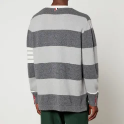 Knitwear|Dr. Martens Thom Browne 4 Bar Striped Merino Wool Jumper - 1/S