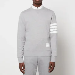Sweatshirts|Thom Browne Men's 4-Bar Classic Sweatshirt - Light Grey - 1/S