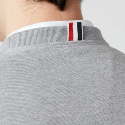 Sweatshirts|Thom Browne Men's 4-Bar Classic Sweatshirt - Light Grey - 1/S
