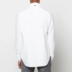 Shirts|Shirts|Thom Browne Men's Classic Fit Oxford Shirt - White - 5/XXL
