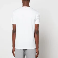 T-Shirts|T-Shirts|Lacoste Thom Browne Men's Pocket T-Shirt - White - 1/S