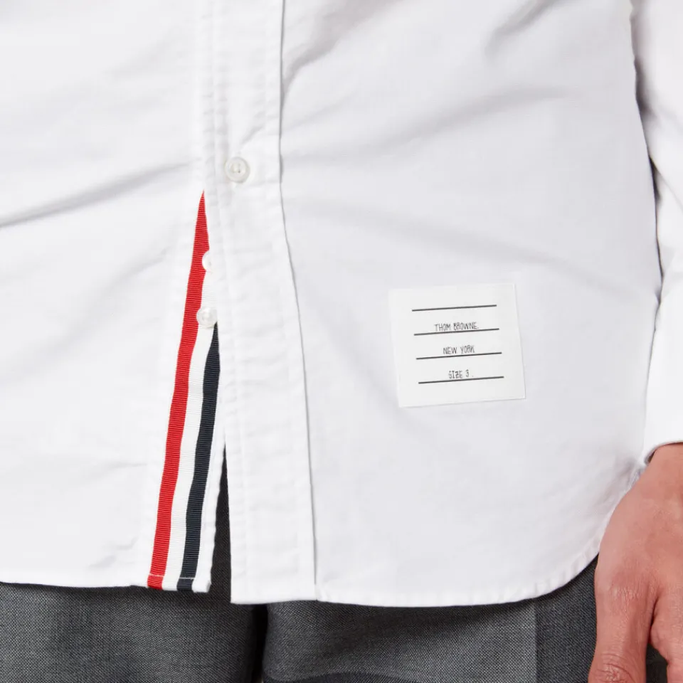 Shirts|Shirts|Thom Browne Oxford-Cotton Shirt - 2/M
