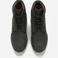 Boots|NN.07 Timberland Men's 6 Inch Premium Waterproof Boots - Black - UK 7