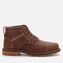 Boots|Dr. Martens Timberland Men's Larchmont II Leather Chukka Boots - Rust - UK 7