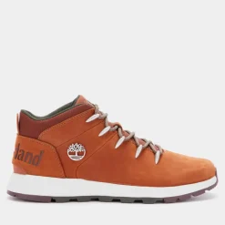 Boots|Dr. Martens Timberland Men's Sprint Trekker Nubuck Mid Boots - Rust - UK 7