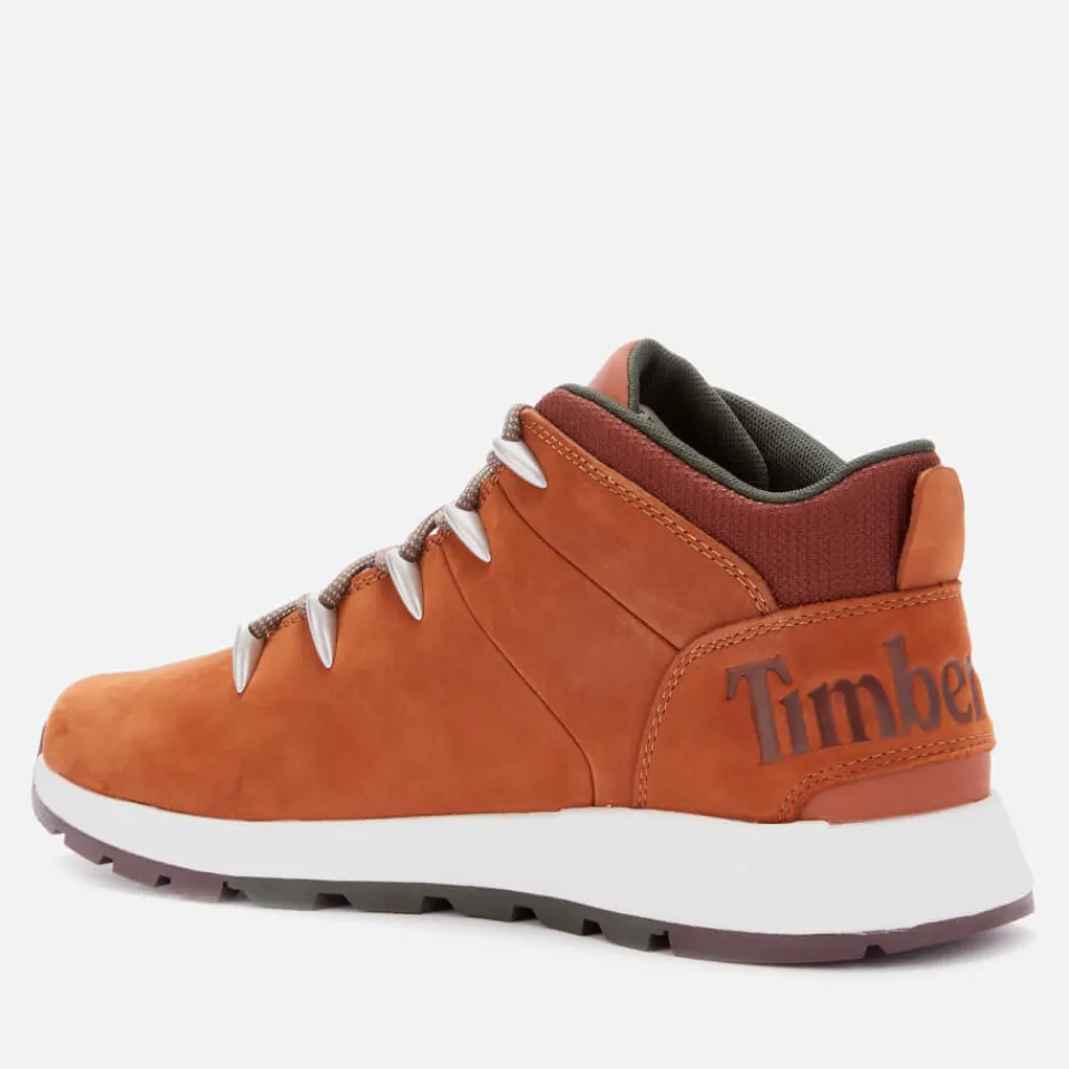 Boots|Dr. Martens Timberland Men's Sprint Trekker Nubuck Mid Boots - Rust - UK 7
