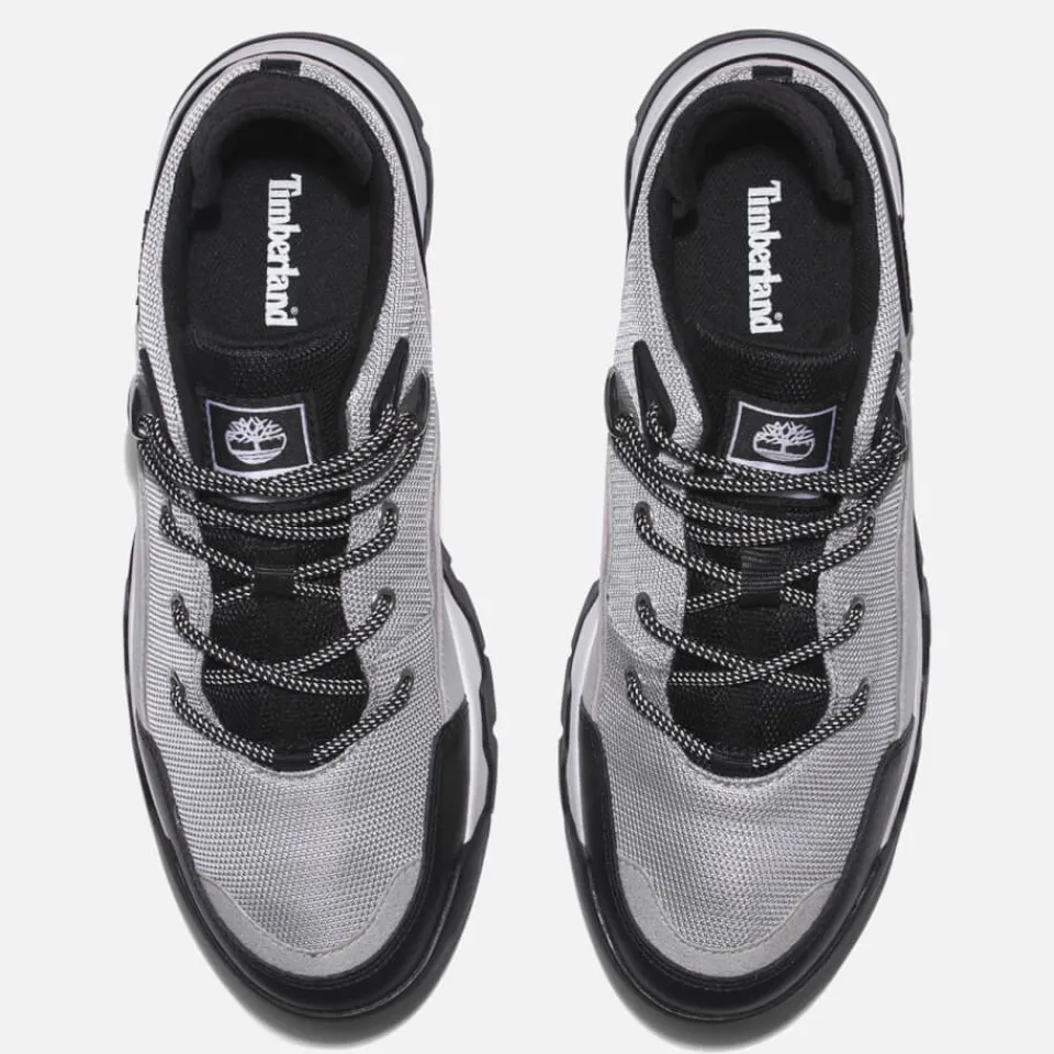 Trainers|Dr. Martens Timberland Women's Euro Swift F/L Low Nubuck Trainers - Light Grey - UK 5