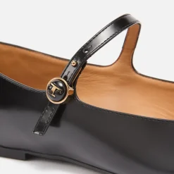 Flats|Tod's Women's Leather Ballet Flats - 4