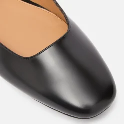 Flats|Tod's Women's Leather Ballet Flats - 4