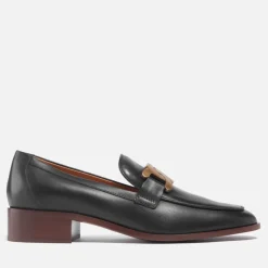 Loafers|Golden Goose Tod's Women's Leather Heeled Loafers - UK 6