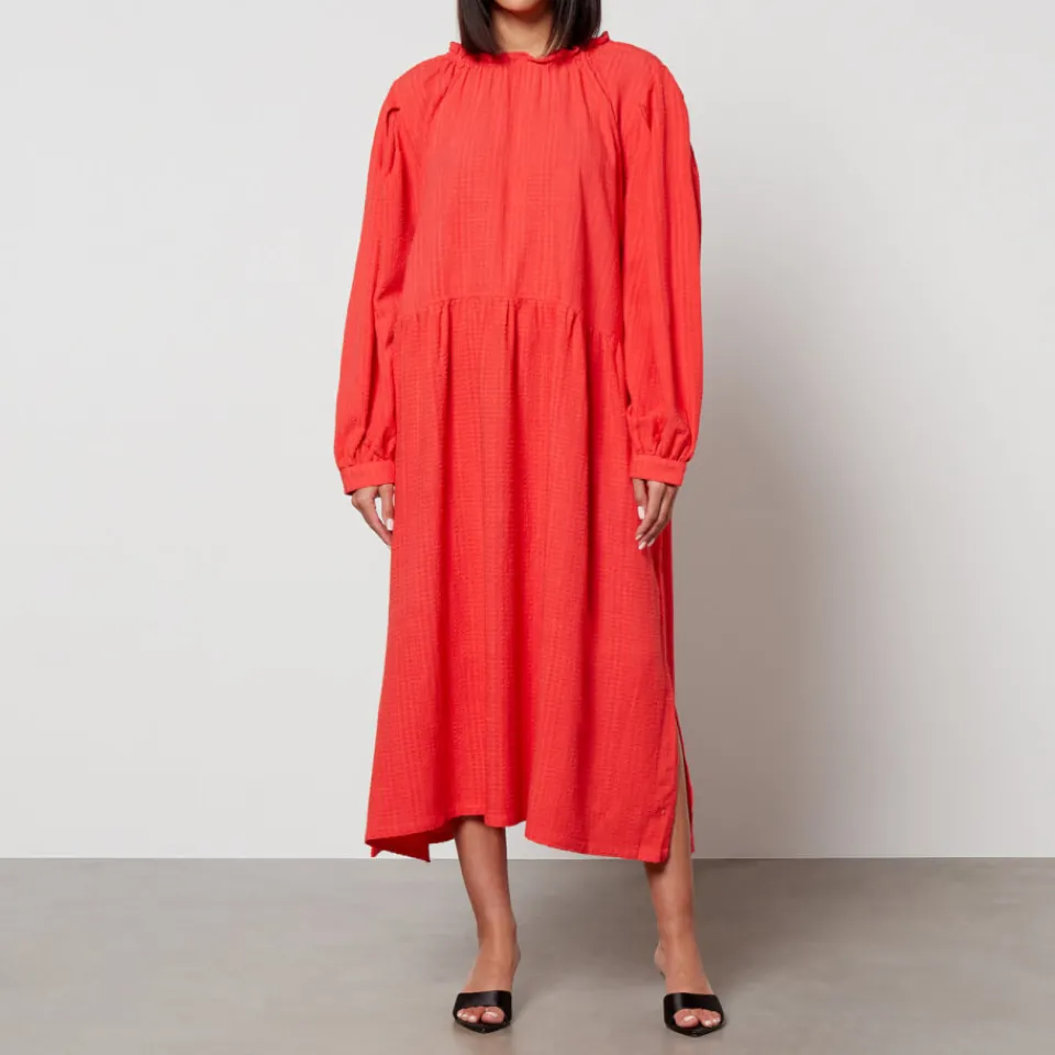 Dresses|Dresses|Isabel Marant Toit Volant Moonrise Cloqué Midi Dress - XS/S