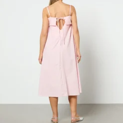 Dresses|Dresses|Toit Volant Verona Gingham Cotton Midi Dress - S