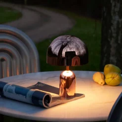 Bedroom|Lighting|Dr. Martens Tom Dixon Bell Portable Lamp LED - Copper