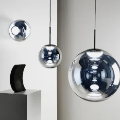 Lighting|Dr. Martens Tom Dixon Globe LED Pendant - Chrome - 25cm