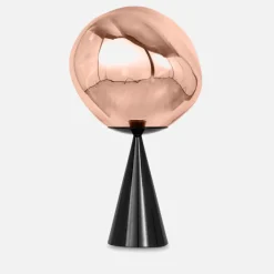 Bedroom|Lighting|Dr. Martens Tom Dixon Melt Cone Fat Table Lamp LED - Copper