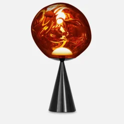 Bedroom|Lighting|Dr. Martens Tom Dixon Melt Cone Fat Table Lamp LED - Copper